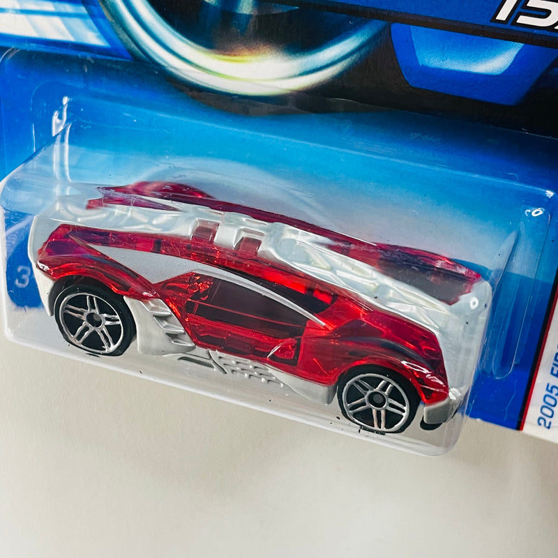 2005 Hot Wheels First Editions Realistix Split Decision 015 plata metálico PR5