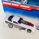1998 Hot Wheels Sugar Rush Series Ford Funny Car blanco 5SP base ZAMAC