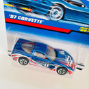 1999 Hot Wheels 97 Corvette 867 azul metálico 5SP