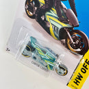 2014 Hot Wheels HW Off-Road Canyon Carver verde MC3 base ZAMAC