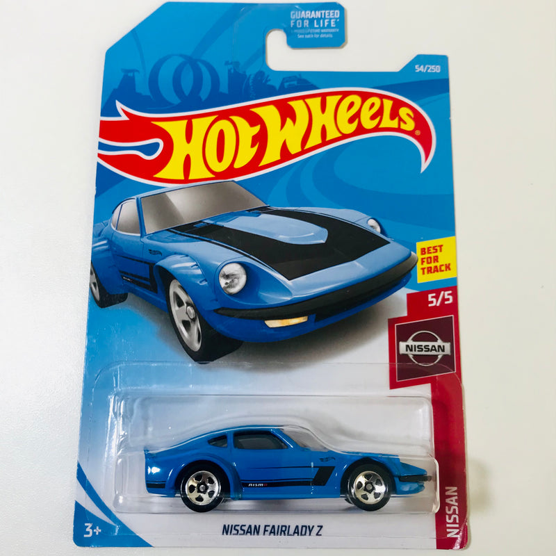 2019 Hot Wheels Nissan Fairlady Z azul 5SP