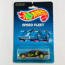 1987 Hot Wheels Speed Fleet Ford Thunderburner negro HO base ZAMAC
