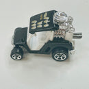 2000 Hot Wheels Secret Code Series Tee'd Off 047 negro 5SP base ZAMAC - Loose