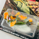2020 Hot Wheels Entertainment Masters of the Universe Wind Raider He-Man verde MC1 con 5SP Primera Edición