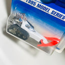 1995 Hot Wheels First Editions Big Chill blanco sin tampo Pala Naranja