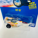 1993 Hot Wheels New Paint Style XT-3 230 blanco BW
