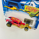 2002 Hot Wheels Surf Crate 126 rojo 5SP