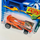 2002 Hot Wheels Cold Blooded Speed Shark 076 naranja 5SP
