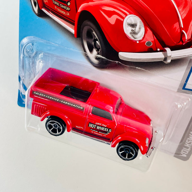 2019 Hot Wheels 49 Volkswagen Beetle Pickup rojo 5SP