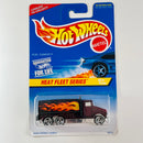 1997 Hot Wheels Heat Fleet Series Tank Truck rojo metálico SB