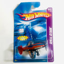 2007 Hot Wheels Aerial Attack Mad Propz naranja 5SP