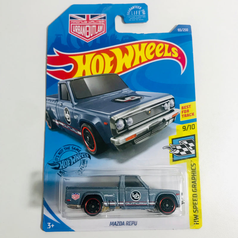 2020 Hot Wheels HW Speed Graphics Magnus Walker Urban Outlaw Mazda Repu gris DD8