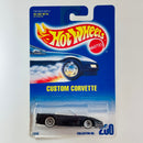 1995 Hot Wheels Custom Corvette 200 morado oscuro metálico LW