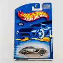 2001 Hot Wheels 38 Phantom Corsair marrón metálico 5SP base ZAMAC