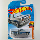 2019 Hot Wheels HW Hot Trucks 1978 Dodge Li'l Red Express Truck plata metálico AD