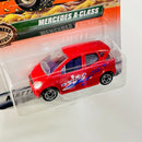 1999 Matchbox Wilderness Adventure Mercedes Benz A-Class 56 rojo