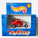 1999 Hot Wheels Limited Edition Toy Shop Magazine 32 Ford rojo Llantas de Goma RR