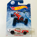 2014 Hot Wheels Holiday Hot Rods 70 Dodge Charger R/T blanco OH5