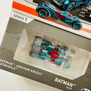 2019 Hot Wheels id Batman Arkham Knight Batmobile azul spectraflame id