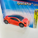 2005 Hot Wheels First Editions Realistix Mitsubishi Eclipse Concept Car 002 naranja metálico PR5