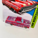 2015 Hot Wheels HW Workshop 65 Ford Ranchero rojo metálico MC5