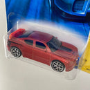 2007 Hot Wheels New Models Dodge Charger SRT8 naranja metálico Y5 con Alerón Naranja