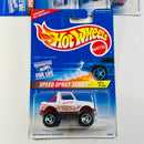1997 Hot Wheels Speed Spray Series Colección Set de 4 - Hydroplane, Street Roader, XT-3, Ford Funny Car