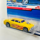 2000 Hot Wheels First Editions Shoe Box 49 Ford amarillo PR5 Primera Edición
