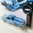 2017 Hot Wheels Camaro Fifty 81 Camaro celeste PR5