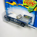 2002 Hot Wheels 65 Mustang 147 plata 5SP base ZAMAC