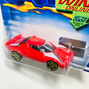 2002 Hot Wheels First Editions Lancia Stratos 037 rojo con tampo PR5