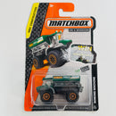 2014 Matchbox MBX Construction Sowing Machine gris con verde