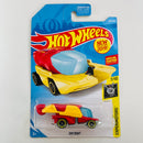 2019 Hot Wheels Experimotors Sky Boat rojo MC5 base ZAMAC