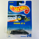 1995 Hot Wheels Shadow Jet II plata cromado 3SP
