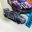 2014 Hot Wheels HW City Custom 12 Ford Mustang morado metálico TRAP5 Blíster Europeo