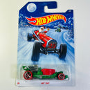 2014 Hot Wheels Holiday Hot Rods Hot Tub verde metálico OH5 base ZAMAC