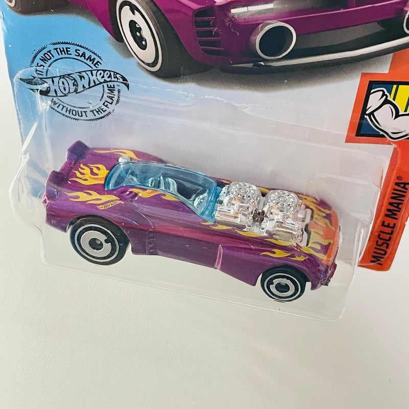 2019 Hot Wheels Muscle Mania Rodger Dodger 2.0 morado AD