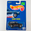 1993 Hot Wheels Range Rover 221 negro metálico CT