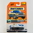 2000 Matchbox Snow Explorer Snow Groomer 78 plata metálico