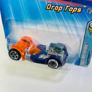 2005 Hot Wheels Drop Tops First Editions Flattery 026 morado 5SP base ZAMAC