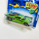 2002 Hot Wheels Nomadder What 192 verde PR5