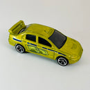 2021 Hot Wheels Fast & Furious Mitsubishi Lancer Evolution verde metálico MC5 - Loose