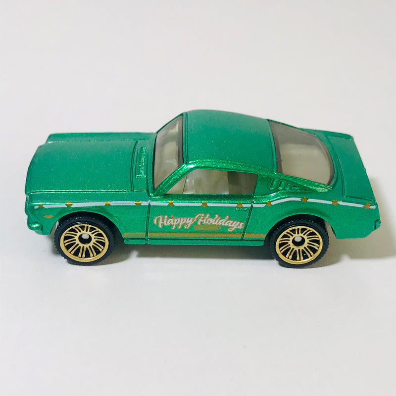 2019 Matchbox MBX Happy Holidays 65 Mustang GT verde - Loose