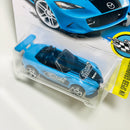 2017 Hot Wheels HW Speed Graphics 15 Mazda MX-5 Miata azul PR5