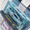 2021 M2 Machines Model Kit Limited Edition 1/8,280 B&M 1966 Dodge Charger Gasser turquesa R40 Llantas de Goma