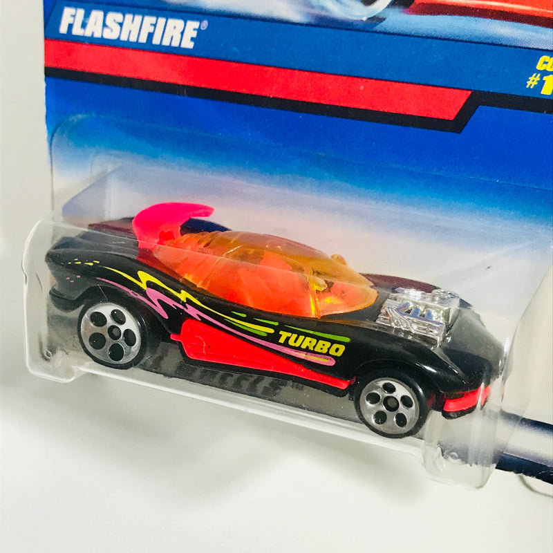 1997 Hot Wheels Flashfire 140 negro 5DOT