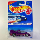 1995 Hot Wheels Model Series Power Rocket morado metálico 3SP
