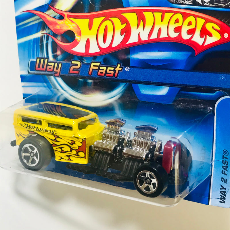 2006 Hot Wheels Way 2 Fast 152 amarillo 5SP Blíster Europeo