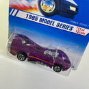 1995 Hot Wheels Model Series Power Rocket morado metálico 5SP Primera Edición