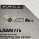 2019 Hot Wheels HW Green Speed Electro Silhouette amarillo RA6 Primera Edición